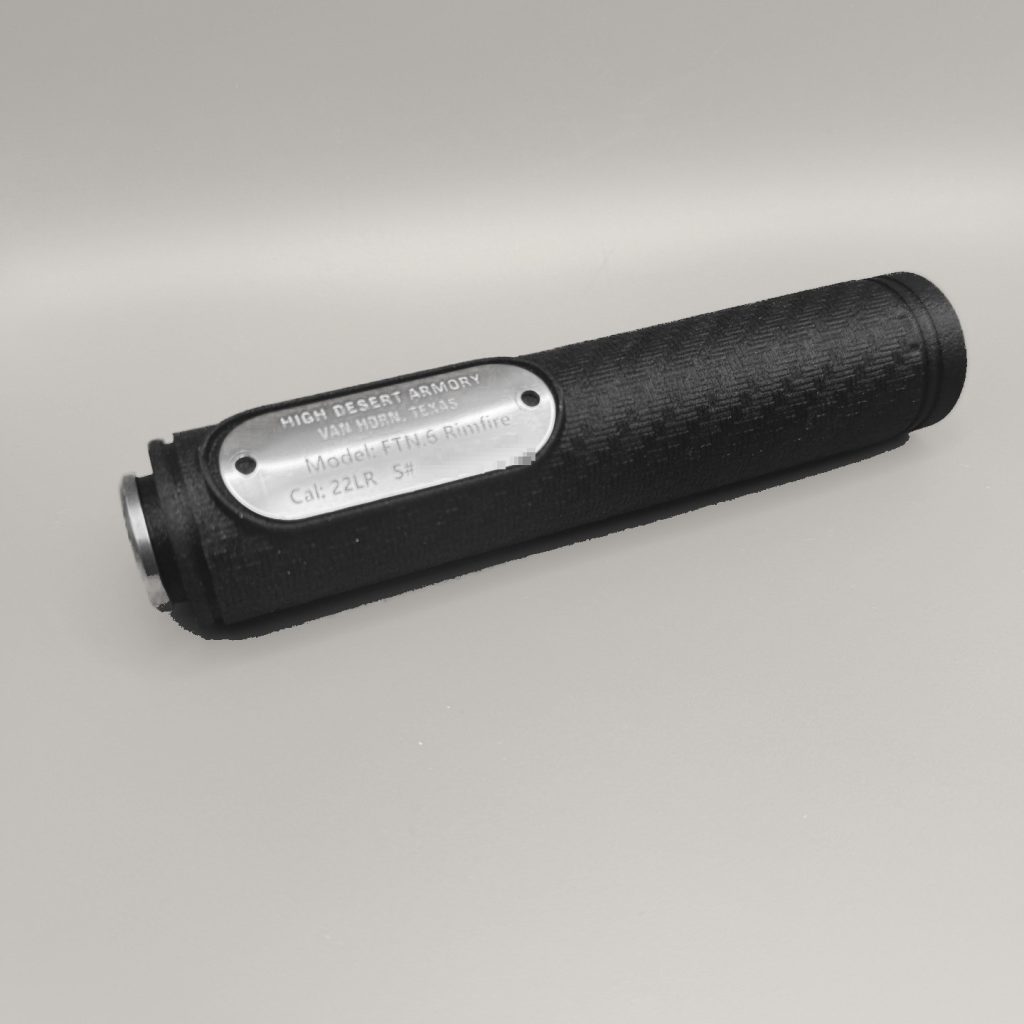 High Desert Armory FTN.6 Rimfire .22 LR suppressor